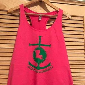 “Anchored in Louisiana” tank